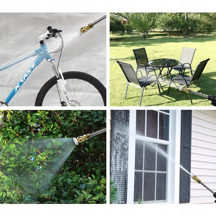 MYJKA BEZPRZEWODOWA CIŚNIENIOWA SAMOCHODOWA AKUMULATOROWA + 2x BATERIA