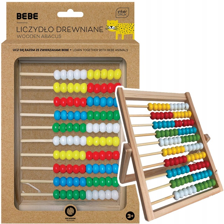 LICZYDŁO + PATYCZKI do nauki liczenia Montessori