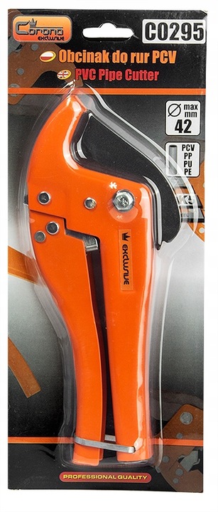 NOŻYCE DO CIĘCIA RUR PEX PCV PCW PP OBCINAK 42mm