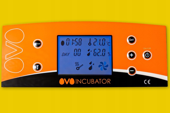 INKUBATOR AUTOMATYCZNY OVO do 56 JAJ wylęgarka klujnik + PRZEŚWIETLARKA