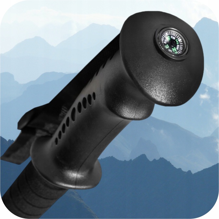 KIJKI DO NORDIC WALKING chodzenia kije trekkingowe MEGA WYGODNE zestaw 2szt