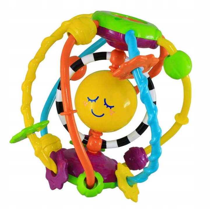 KULA SENSORYCZNA KORALIKI GRZECHOTKA DŹWIĘKI DUMEL