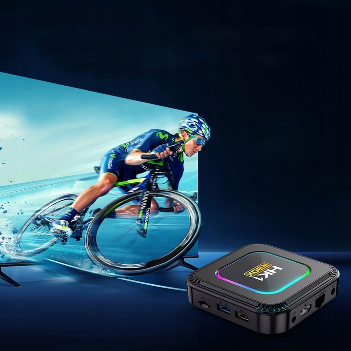 SMART BOX TV 8K 4K ANDROID 13 WIFI 6 BLUETOOTH 5.0 PRZYSTAWKA TV 2024 4+64G