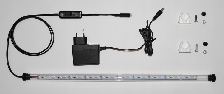 LED BIAŁA 6500K świetlówka 90cm akwarium SMD 8520