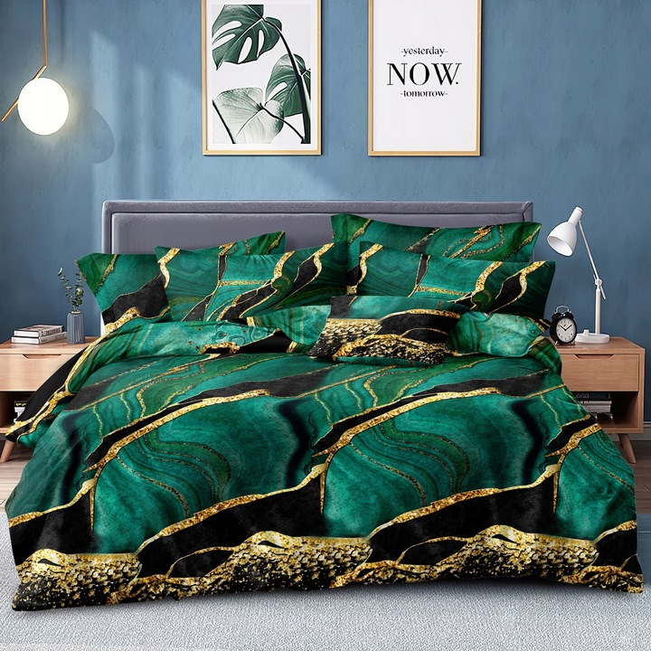 POŚCIEL 160x200 +2 POSZEWKI KOMPLET POŚCIELI 3D DWUSTRONNA