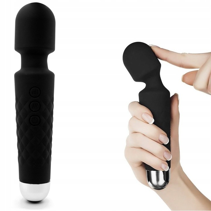 NOWOCZESNY SILIKONOWY MASAŻER MAGIC WAND