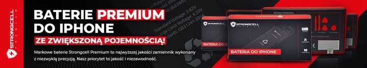 Bateria iPhone SE 2020 STRONGCELL, A2275, A2298 Większa Pojemność ŚWIEŻA