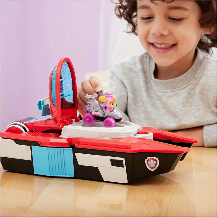 PSI PATROL MIGHTY MOVIE PATROLOWIEC LOTNISKOWIEC + SKYE I POJAZD + GRATIS