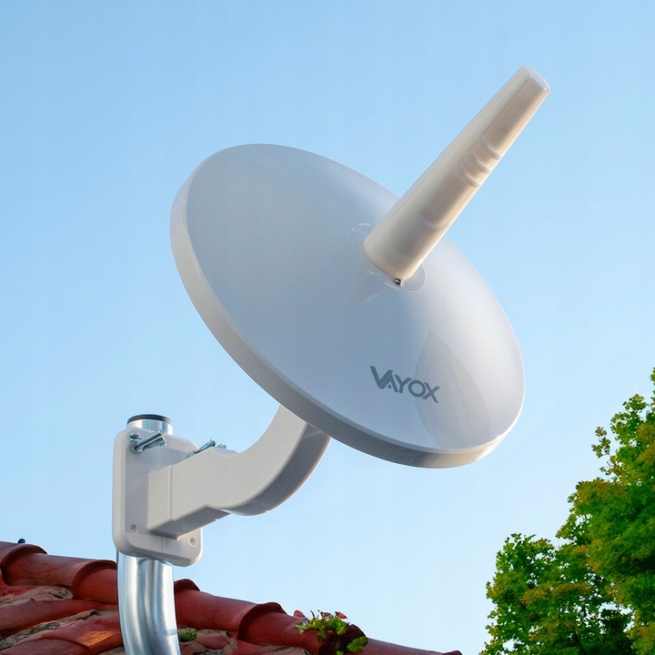 ANTENA DVB-T2 DO TV NAZIEMNEJ DOOKÓLNA AKTYWNA MUX8 LTE COMBO 4K TV VAYOX