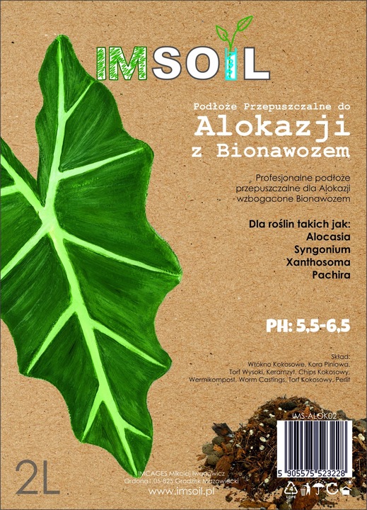 IMSOIL Ziemia Dedykowana do ALOKAZJI 10L