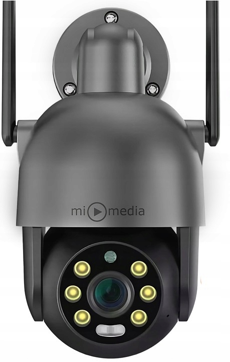 KAMERA OBROTOWA IP WiFi ZEWNĘTRZNA 8MPx ULTRA HD 6x ZOOM DETEKCJA 4K ICsee