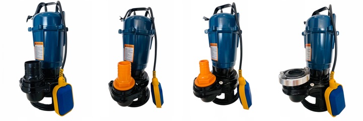 POMPA DO WODY CZYSTEJ BRUDNEJ SZAMBA Z PŁYWAKIEM ROZDRABNIACZEM 3200W