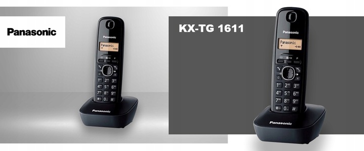 Panasonic KX-TG1611 Telefon bezprzewodowy DECT