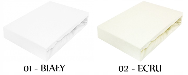 PRZEŚCIERADŁO JERSEY 160x200 Z GUMKĄ 100% BAWEŁNA KOLORY GRUBE POLSKIE