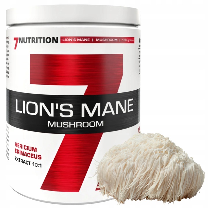 Lions mane soplówka jeżowata Chaga Cordyceps Reishi Grzyby mushroom proszek