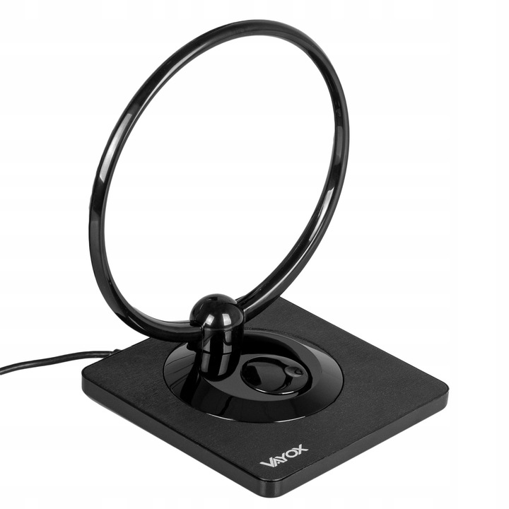 ANTENA POKOJOWA DVB-T2 AKTYWNA DO TV NAZIEMNEJ WZMACNIACZ 4K LTE MUX8 VAYOX