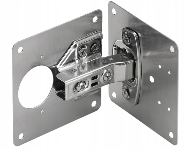 30x PŁYTKA DO NAPRAWY WYRWANYCH ZAWIASÓW MEBLOWYCH SZAFEK ZESTAW