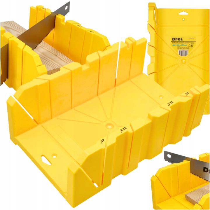 SKRZYNKA UCIOSOWA WIELOKĄTOWA LISTEW DESEK UKOŚNICA DO PIŁY RĘCZNEJ