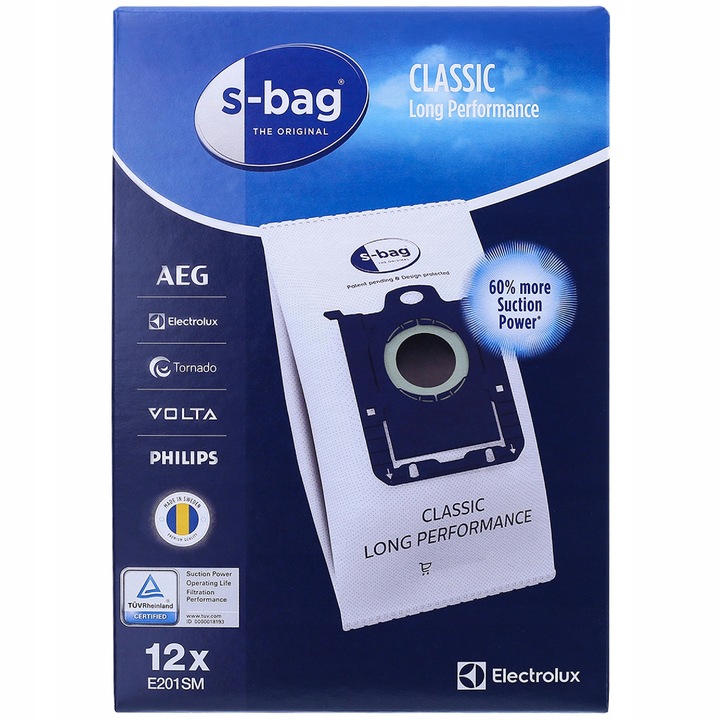 WORKI do odkurzacza ELECTROLUX Easy Go S-BAG 12x