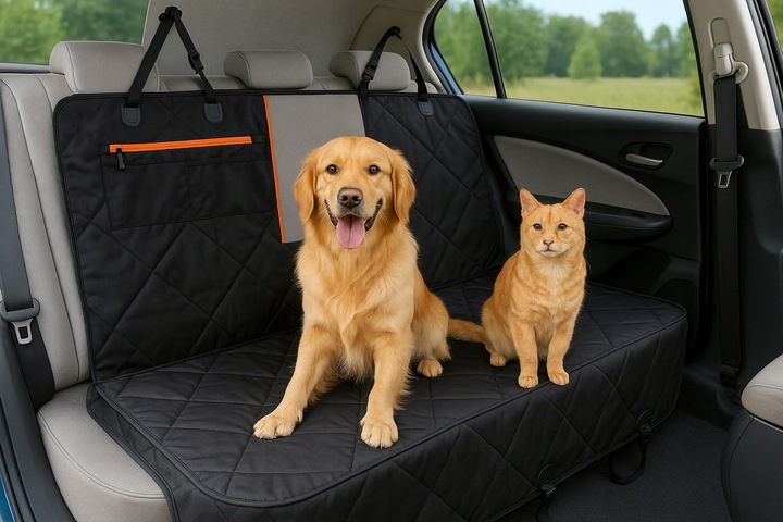 MATA SAMOCHODOWA DLA PSA OCHRONNA POKROWIEC NA FOTELE TRANSPORTER DO AUTA