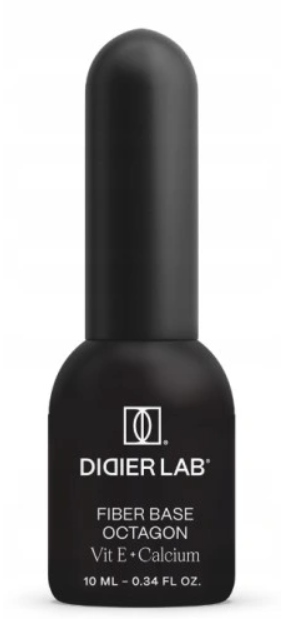 Didier Lab Ultramocna baza do hybryd i żeli Fiber Base Octagon włókno 8ml