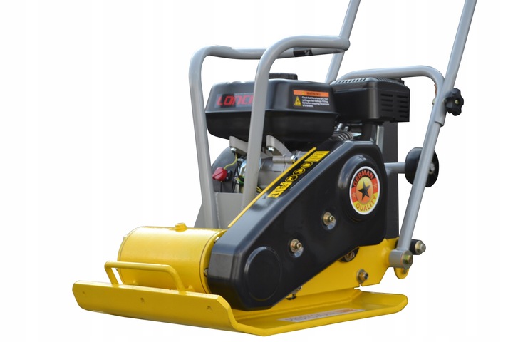 Zagęszczarka Dro-Masz 90 kg mocna 18 kN + mata + wozek + przegląd zerowy