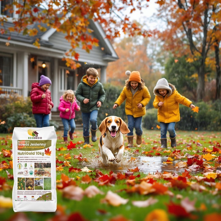 Nawóz Jesienny do Trawy trawnika 10 kg wieloskładnikowy granulowany