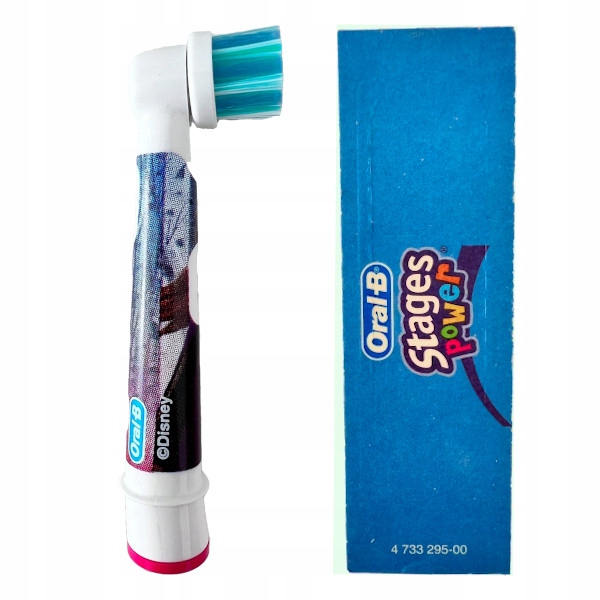 2x Oryginalna końcówka dla dzieci Oral-B Frozen