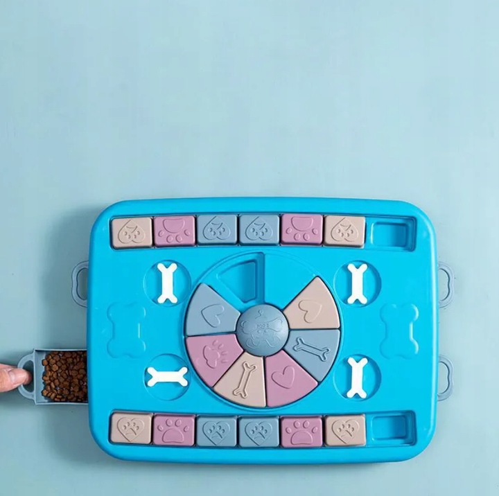 ZABAWKA EDUKACYJNA DLA PSA KOTA GRA WĘCHOWA MISKA