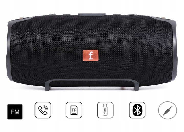 BEZPRZEWODOWY GŁOŚNIK BLUETOOTH BASS BOOMBOX RADIO