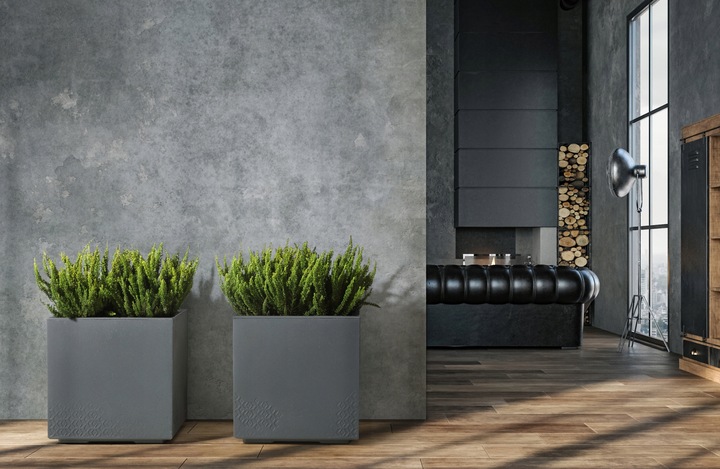 KWIETNIK DONICA SKRZYNIA DONICZKA MISA TARAS OGRÓD ANTRACYT KARO