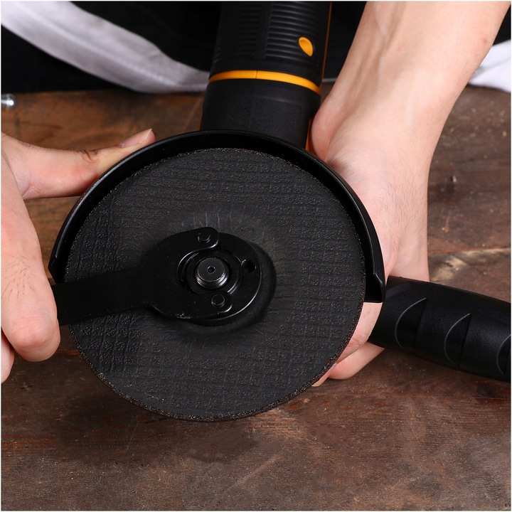 SZLIFIERKA KĄTOWA AKUMULATOROWA KĄTÓWKA AKUMULATOR DEKO + 3 TARCZE