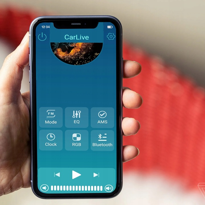 Radio Samochodowe Bluetooth 1-DIN USB AUX MP3 LCD Mikrofon Pilot