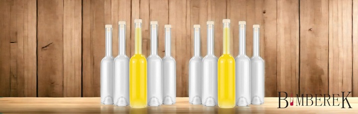 5x Butelki szklane FENICE 700ml NA NALEWKI WINO butelka szklana wysoka