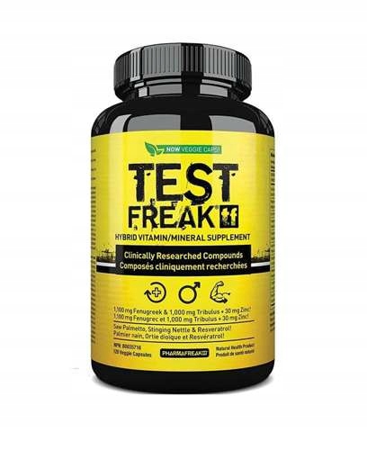 PHARMAFREAK TEST FREAK BOOSTER TESTOSTERON 120k