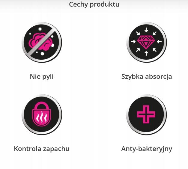 CALITTI Crystal - żwirek silikonowy 8x3,8l