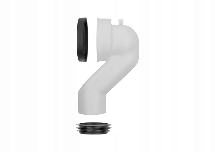 ROCA kolano odpływu pionowego WC odejście od 15-27cm A892009000