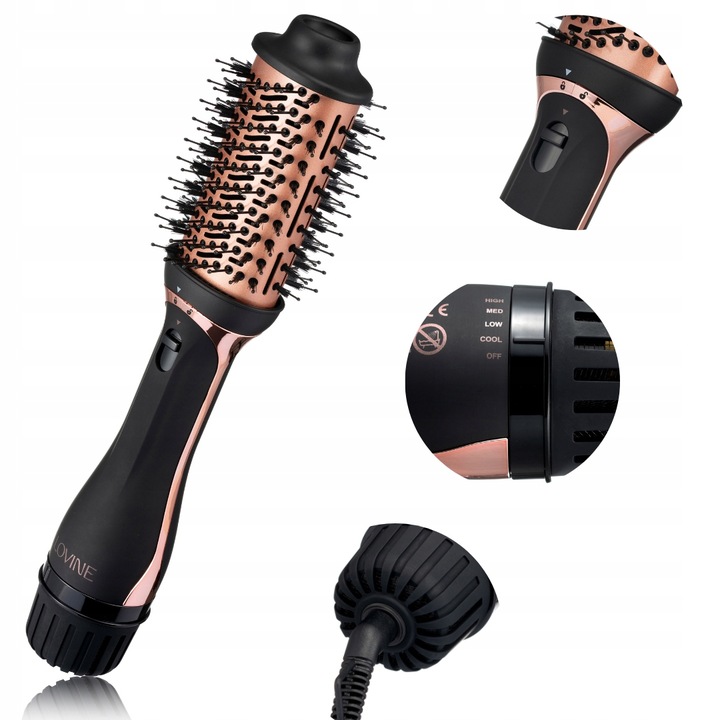 Szczotko suszarka do włosów prostownica lokówka LOVINE LOVHD5000 1200W