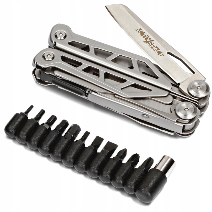 MULTITOOL NARZĘDZIE WIELOFUNKCYJNE ZESTAW + ETUI