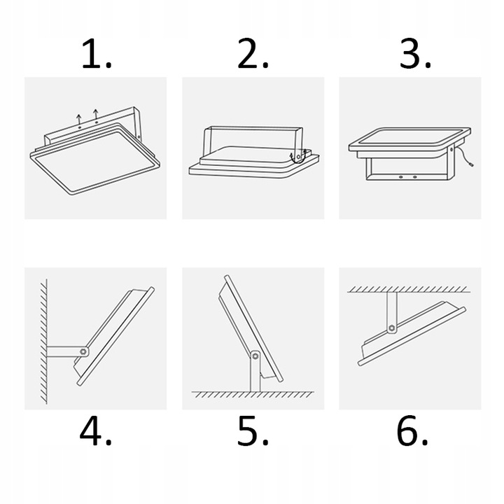 HALOGEN LED 100W NAŚWIETLACZ SLIM ZEWNĘTRZNY ROBOCZY OSZCZĘDNY DO