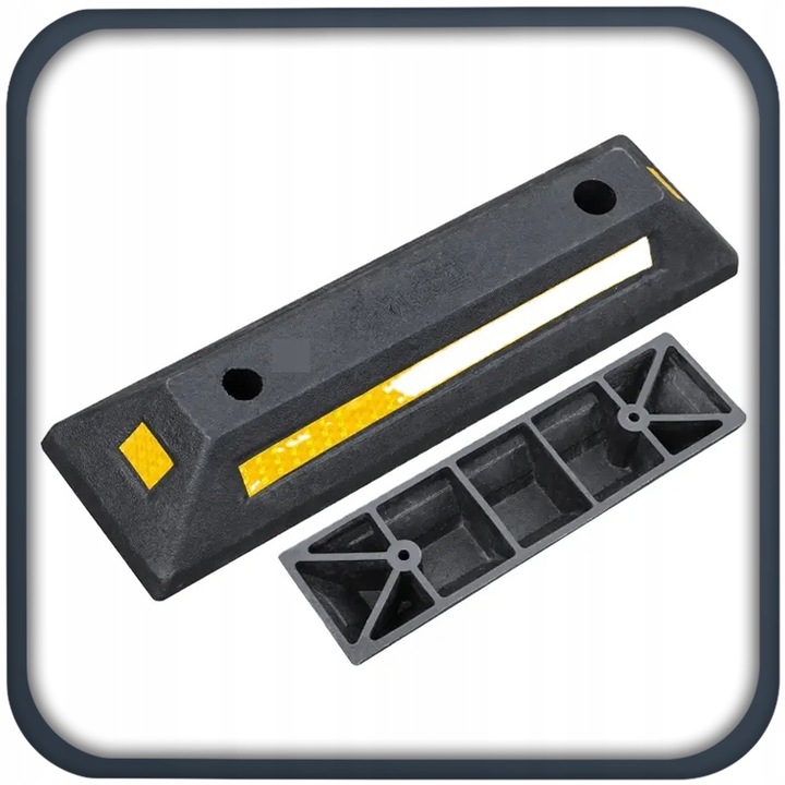 2x SEPARATOR ODBOJNIK PARKINGOWY OGRANICZNIK ODBOJNIK NAJAZD ZESTAW