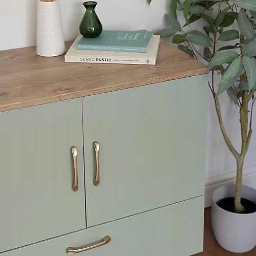 Okleina Meblowa Samoprzylepna Matowa Szałwiowa Zieleń (Sage Green)