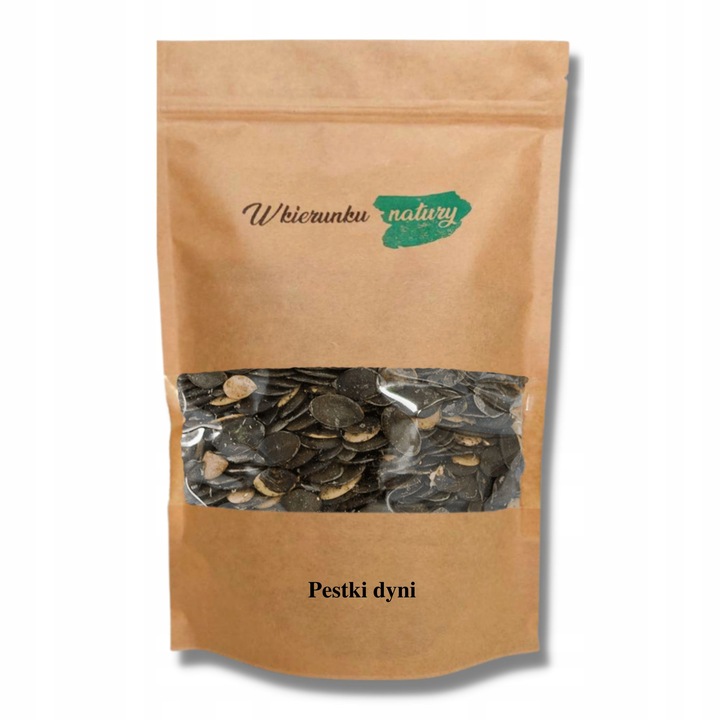 Pestki dyni 1 kg - łuskane, 100% POLSKIE nasiona, Naturalne, Bez Dodatków