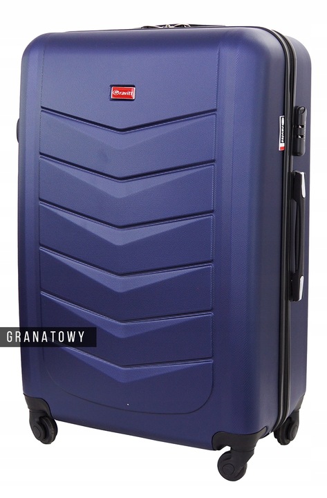 WALIZKA ŚREDNIA XL BAGAŻ SAMOLOT MODEL 602G