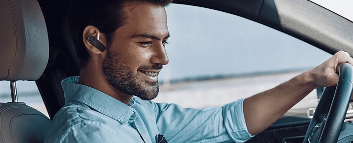 SŁUCHAWKA BLUETOOTH ZESTAW SŁUCHAWKOWY REINSTON ESB006X BLUETOOTH 5.2 USB-C