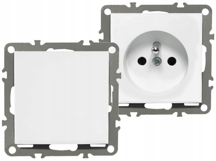 GNIAZDO PODWÓJNE MEBLOWE NAROŻNE KUCHENNE BLATOWE BIURKOWE WPUSZCZANE