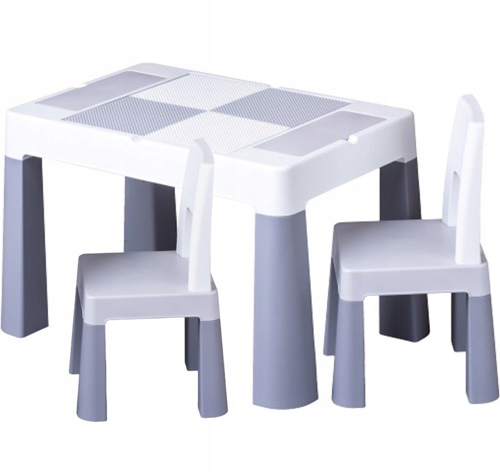 TEGA MEBLE DZIECIĘCE STOLIK 2 KRZESŁA MULTIFUN