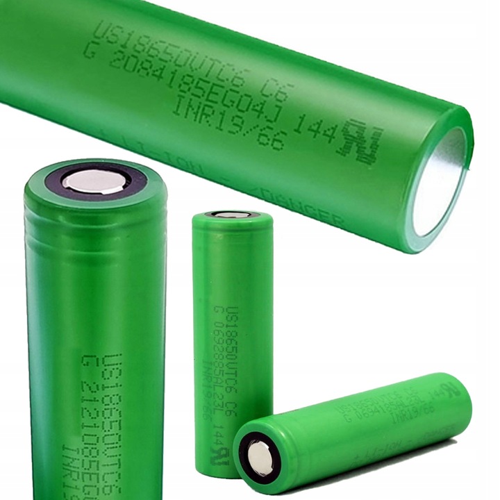 Ogniwo Wysokoprądowe US 18650 VTC6 3100mAh Li-ion 3,6V 30A Akumulator