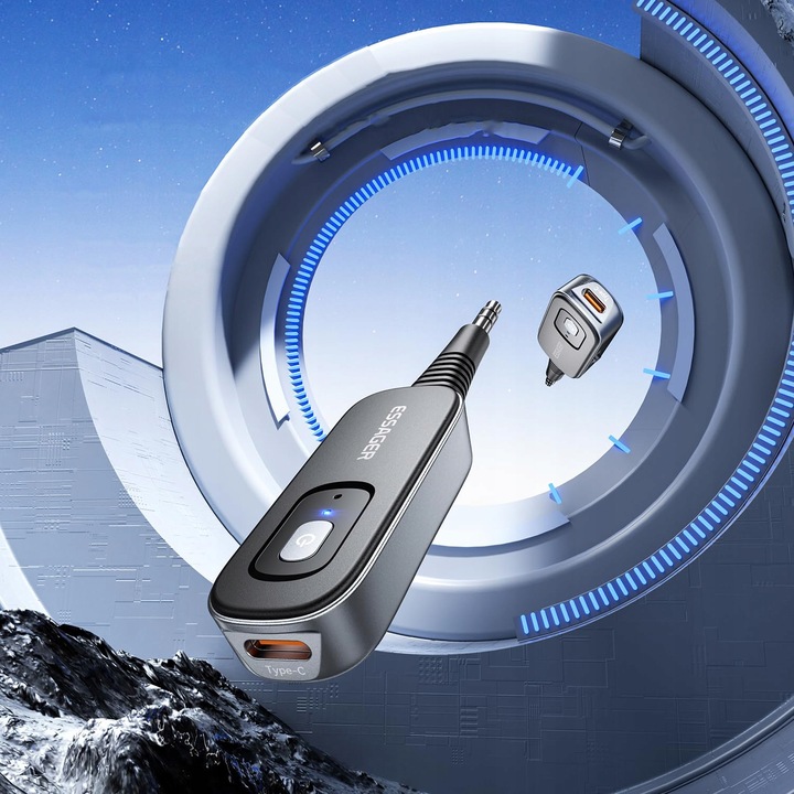 Transmiter odbiornik nadajnik BLUETOOTH 2w1 AUX Minijack 3,5 mm TX RX