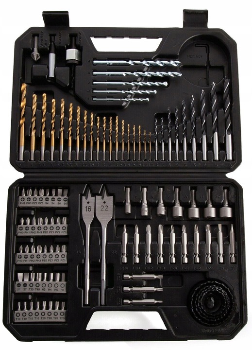 ZESTAW WIERTEŁ BITÓW + WALIZKA BOSCH V-LINE 103 EL